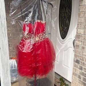 Charming Red Formal Kids Dress